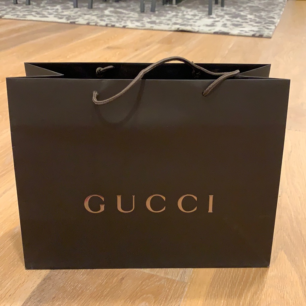 Gucci Paper Shopping Bag